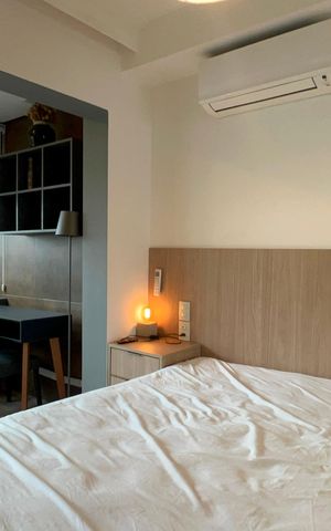 Studio para alugar com 37m², 1 quarto e sem vaga Studio para alugar com 37m², 1 quarto e sem vagaQuarto