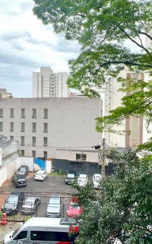 Studio para alugar com 37m², 1 quarto e sem vaga Studio para alugar com 37m², 1 quarto e sem vagaVista da Varanda