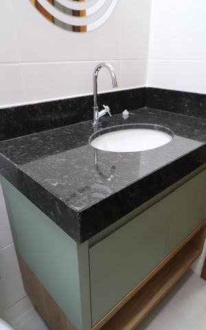 Apartamento para alugar com 58m², 2 quartos e 1 vagaBanheiro Social