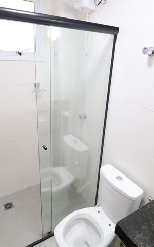 Apartamento para alugar com 58m², 2 quartos e 1 vagaBanheiro do Quarto 2
