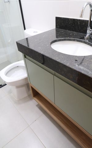 Apartamento para alugar com 58m², 2 quartos e 1 vagaBanheiro Social