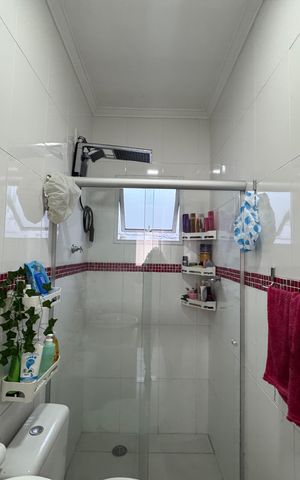 Casa de condomínio à venda com 59m², 2 quartos e 2 vagas Casa de condomínio à venda com 59m², 2 quartos e 2 vagasBanheiro 2