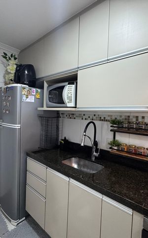 Casa de condomínio à venda com 59m², 2 quartos e 2 vagas Casa de condomínio à venda com 59m², 2 quartos e 2 vagasCozinha
