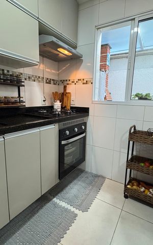 Casa de condomínio à venda com 59m², 2 quartos e 2 vagas Casa de condomínio à venda com 59m², 2 quartos e 2 vagasCozinha