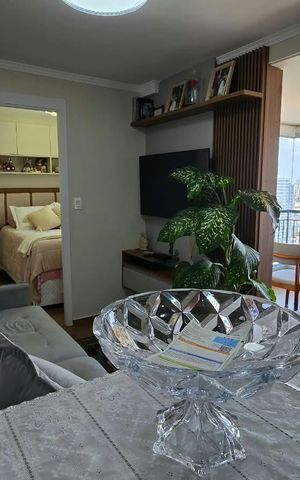 Apartamento para alugar com 40m², 1 quarto e 1 vaga Apartamento para alugar com 40m², 1 quarto e 1 vagaSala