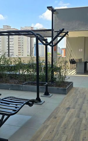 Apartamento para alugar com 40m², 1 quarto e 1 vaga Apartamento para alugar com 40m², 1 quarto e 1 vagaÁrea externa