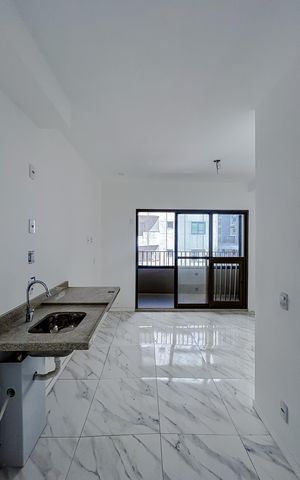 Studio à venda com 24m², 1 quarto e sem vagaCozinha