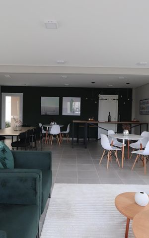 Apartamento à venda com 27m², 1 quarto e sem vagaÁrea comum - Salão de festas