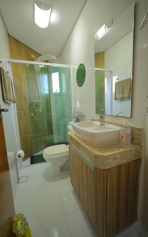 Apartamento à venda com 75m², 3 quartos e 1 vagaBanheiro 