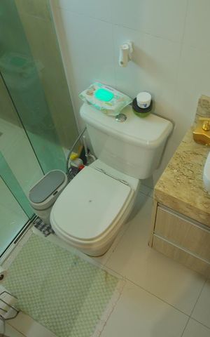 Apartamento à venda com 75m², 3 quartos e 1 vagaBanheiro da Suíte 