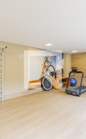 Apartamento para alugar com 37m², 1 quarto e 1 vaga Apartamento para alugar com 37m², 1 quarto e 1 vagaÁrea comum - Academia