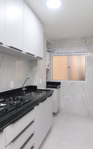 Apartamento para alugar com 41m², 2 quartos e sem vagaCozinha e Área de Serviço