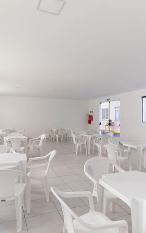 Apartamento para alugar com 41m², 2 quartos e sem vagaÁrea comum - Salão de festas