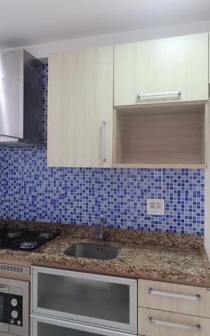 Apartamento para alugar com 50m², 2 quartos e 1 vagaCozinha e Área de Serviço