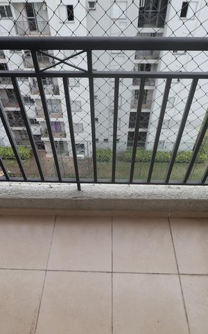 Apartamento para alugar com 50m², 2 quartos e 1 vagaSacada