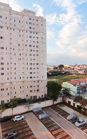 Apartamento para alugar com 44m², 2 quartos e 1 vaga Apartamento para alugar com 44m², 2 quartos e 1 vagaVista da Área de Serviço
