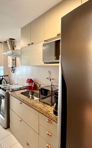 Apartamento para alugar com 79m², 2 quartos e 1 vaga Apartamento para alugar com 79m², 2 quartos e 1 vagaCozinha e Área de Serviço