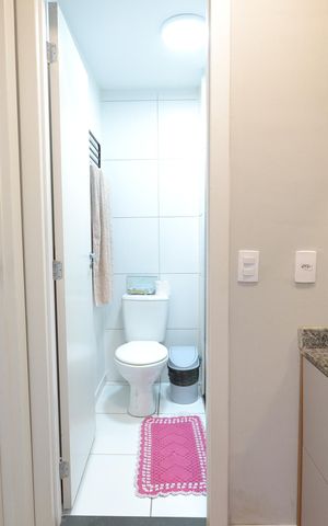 Apartamento para alugar com 36m², 2 quartos e sem vagaBanheiro