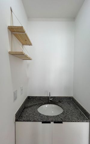 Apartamento para alugar com 35m², 2 quartos e sem vaga Apartamento para alugar com 35m², 2 quartos e sem vagaBanheiro