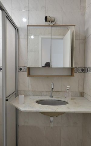 Apartamento para alugar com 55m², 2 quartos e 1 vagaBanheiro