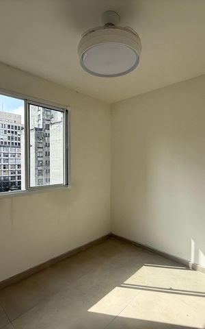 Apartamento para alugar com 27m², 1 quarto e sem vaga