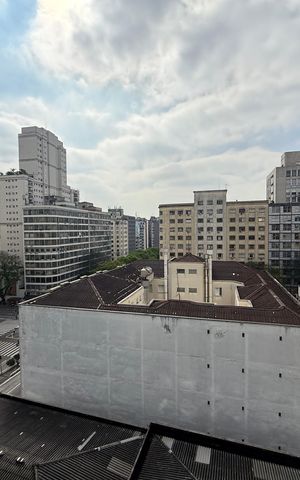 Apartamento para alugar com 27m², 1 quarto e sem vaga