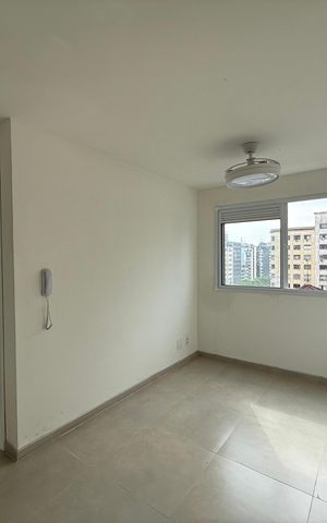 Apartamento para alugar com 27m², 1 quarto e sem vaga