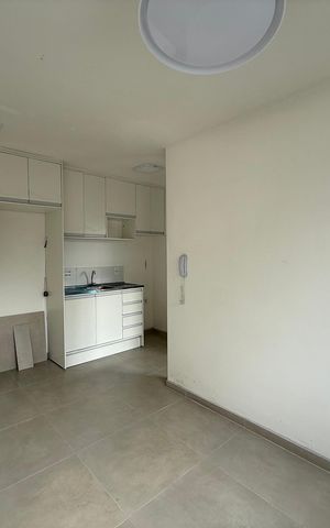 Apartamento para alugar com 27m², 1 quarto e sem vaga