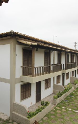 Casa de condomínio para alugar com 80m², 2 quartos e 1 vagaVaranda