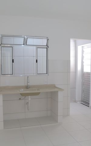Casa para alugar com 52m², 1 quarto e sem vaga Casa para alugar com 52m², 1 quarto e sem vagaCozinha