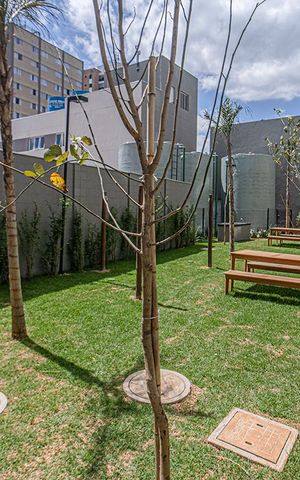 Apartamento à venda com 34m², 1 quarto e sem vaga Apartamento à venda com 34m², 1 quarto e sem vagaextensão da churrasqueira_1