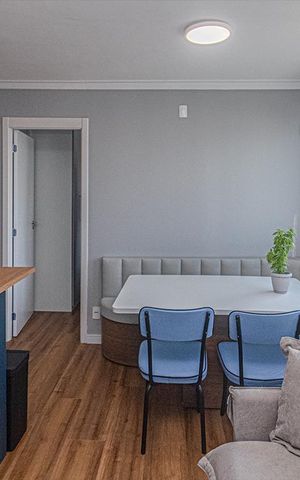 Apartamento à venda com 34m², 1 quarto e sem vaga Apartamento à venda com 34m², 1 quarto e sem vagasala_3