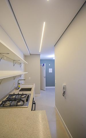 Apartamento para alugar com 55m², 2 quartos e 1 vaga Apartamento para alugar com 55m², 2 quartos e 1 vagaCozinha e Área de Serviço
