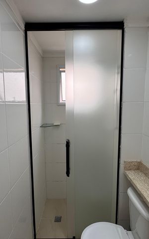 Apartamento para alugar com 55m², 2 quartos e 1 vaga Apartamento para alugar com 55m², 2 quartos e 1 vagaBanheiro