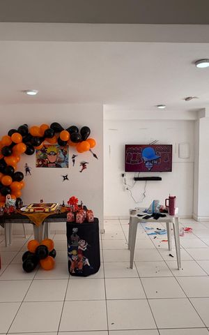 Apartamento para alugar com 55m², 2 quartos e 1 vaga Apartamento para alugar com 55m², 2 quartos e 1 vagaÁrea comum - Salão de festas