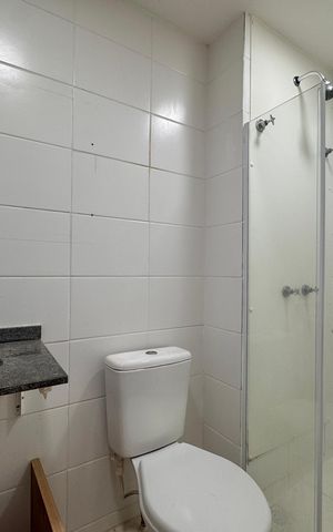 Apartamento para alugar com 60m², 2 quartos e 1 vaga Apartamento para alugar com 60m², 2 quartos e 1 vagaBanheiro Social