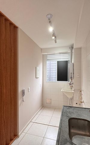 Apartamento para alugar com 60m², 2 quartos e 1 vaga Apartamento para alugar com 60m², 2 quartos e 1 vagaCozinha e Área de Serviço