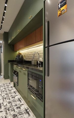 Apartamento à venda com 55m², 2 quartos e sem vagaCozinha