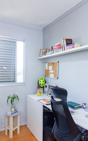 Apartamento à venda com 62m², 3 quartos e 1 vagaQuarto