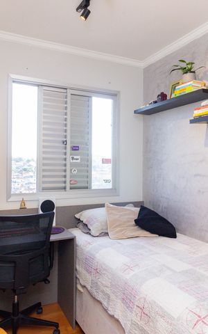Apartamento à venda com 62m², 3 quartos e 1 vagaQuarto