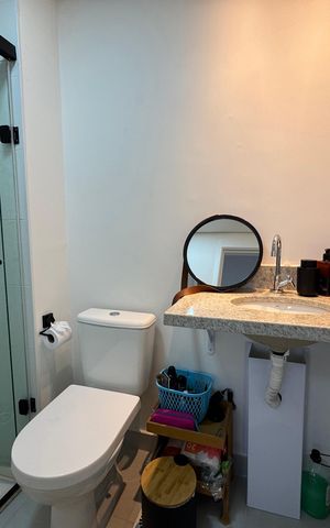 Apartamento para alugar com 50m², 2 quartos e 1 vaga Apartamento para alugar com 50m², 2 quartos e 1 vagaBanheiro da Suíte