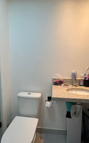 Apartamento para alugar com 50m², 2 quartos e 1 vaga Apartamento para alugar com 50m², 2 quartos e 1 vagaBanheiro 1