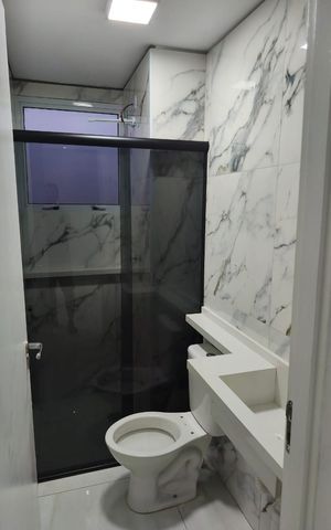 Apartamento para alugar com 40m², 2 quartos e sem vaga Apartamento para alugar com 40m², 2 quartos e sem vagaBanheiro