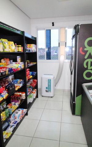 Apartamento para alugar com 57m², 2 quartos e 1 vagaÁrea comum - Mini Mercado