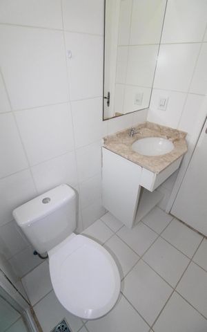 Apartamento para alugar com 57m², 2 quartos e 1 vagaBanheiro