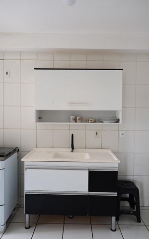 Apartamento à venda com 52m², 2 quartos e 1 vagaCozinha e Área de Serviço