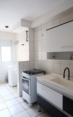 Apartamento à venda com 52m², 2 quartos e 1 vagaCozinha e Área de Serviço