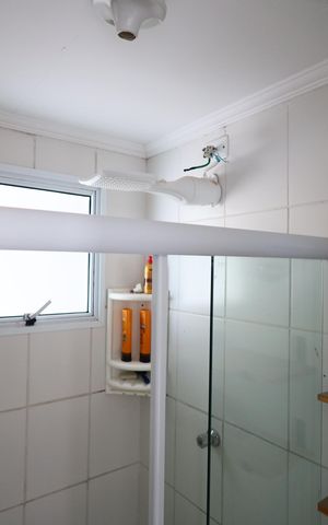 Apartamento à venda com 52m², 2 quartos e 1 vagaBanheiro 