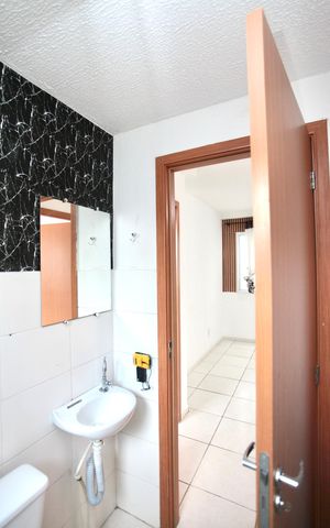 Apartamento para alugar com 42m², 2 quartos e 1 vagaBanheiro Social