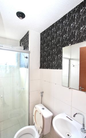 Apartamento para alugar com 42m², 2 quartos e 1 vagaBanheiro Social